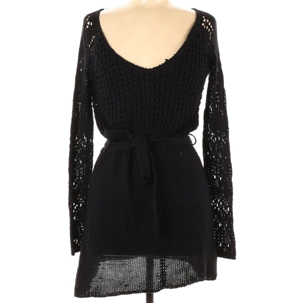 New❤️‍🔥 Wot Vertigo Knit Mini Dress Womans Med Bl